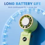 Portable Handheld & Foldable Silent Cooling Fan - Image 6